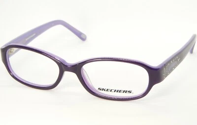 NEW SKECHERS Girl's SK 1528 PUR PURPLE EYEGLASSES GLASSES FRAME 46-15-130mm - Image 1 of 4