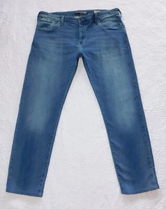 MAVI ― Herren 38 x 31 ― JAKE SLIM LEG sportlich weich Strick Denim Jeans ― #CT90 - Bild 1 von 9