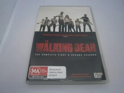 The Walking Dead Juego Completo Primera y Segunda Temporada DVD Caja - PUBLICACIÓN GRATUITA Foto 1 de 2