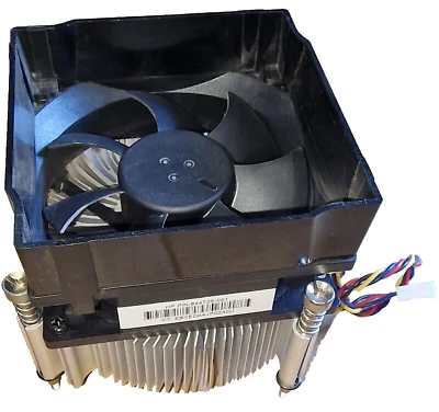 HP PRO SLIMLINE 3300 DESKTOP HEATSINK AND FAN 644725-001 - Image 1 of 2