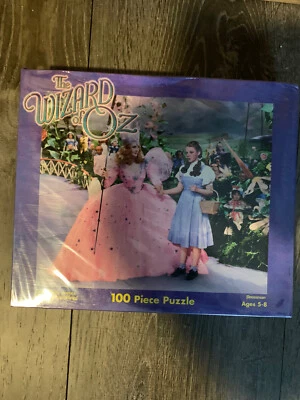 RARE The Wizard of Oz 100 Piece Puzzle by Pressman Dorothy & QUEEN. NEW SEALED - Image 1 of 2