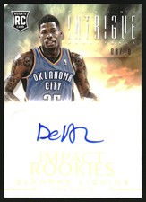 2012-13 Panini Intrigue Impact Rookie Autographs Gold #25 DeAndre Liggins /10
