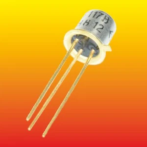 LOTE DE 2 TRANSISTORES MONO-TRANSITIVOS p-n CHAPADOS EN ORO 300mW 1A = 2N4893 - Imagen 1 de 2