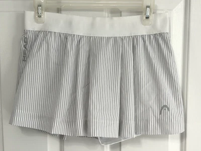 NWT HEAD Women's Pleated Striped Skirt Skort Tennis Golf Pickleball - Size Large - Image 1 of 4