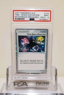 POKEMON MYSTERIOUS TREASURES TIME SPACE DISTORTION 124 ULTRA PSA 9 MINT - Image 1 of 2