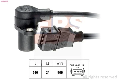 EPS 1.953.075 Sensor, RPM for FIAT,LANCIA - Bild 1 von 3