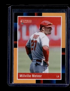 2022 Donruss Holo Orange #265 Mike Trout - Picture 1 of 2