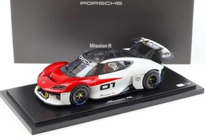 1:18 Spark Porsche Mission R #01 rosso/bianco RIVENDITORE WAP - Foto 1 di 4