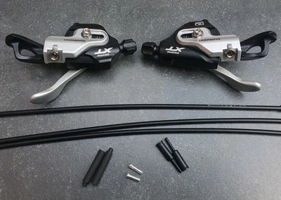 Shimano Deore XT 10s I-spec B Shifter Set SL-M780 & Cable Kit  *SERVICED* VGC  - Image 1 of 4