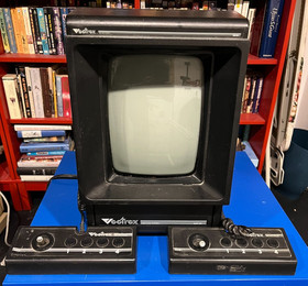 GCE Vectrex Arcade System Console + 3 Controllers Total | Tested & Working