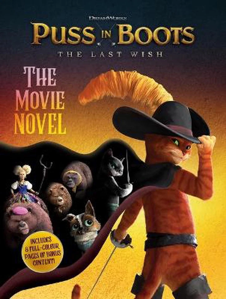 Puss In Boots The Last Wish: Movie Novel (DreamWorks) by Cala Spinner Paperback  - Image 1 of 1
