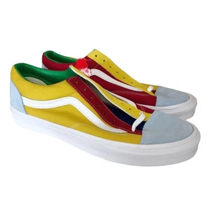 NWT Vans Style 36 Sneaker Sunshine Multi True White Mens Size 11.5 VN0A3DZ3WNY - Picture 1 of 8