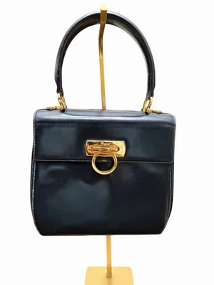 Bolso de Hombro SALVATORE FERRAGAMO Gancini Cuero De Colección Foto 1 de 4