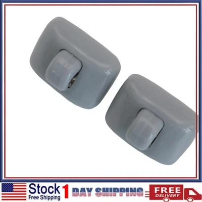 2 piezas clips de parasol para Audi A4 A5 A7 Q3 Q5 B6 B7 B8 S4 S5 TT 8U0857562A gris Foto 1 de 4