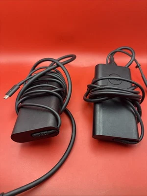 Lote de 2 Cargador Adaptador CA USB-C Original Dell 90W LA90PM170 Foto 1 de 4