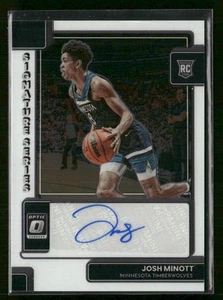 2022-23 Donruss Optic #SS-JMT Josh Minott Signature Series Auto - Picture 1 of 2