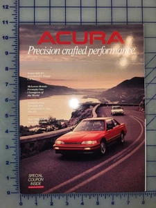 1989 Acura Brochure Magazine Original No 4 Vol 2 - Picture 1 of 1