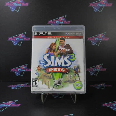 The Sims 3 Pets Limited Edition PS3 PlayStation 3 Complete  - 1 Year Warranty .. - Image 1 of 4