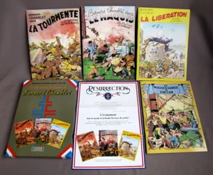 Coffret 4 Livres Numérotés Les Aventures Guerre WW2  Bernard Chamblet + Inédit  - Picture 1 of 11