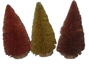 HERBSTBAUM"S - 3er Set ~ braun, orange, gelb ~ 4" Höhe x 1,75" Breite x 1,75" Tiefe - Bild 1 von 1