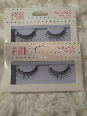  2 pestañas postizas brillo FM WET WILD brillo dramático glamour Foto 1 de 2