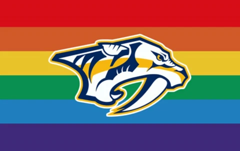 Nashville Predators Pride Flag 3x5ft Banner Polyester Ice Hockey Stanley 010 Cover