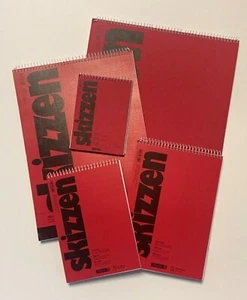 Brunnen Skizzenblock Zeichenblock DIN A2 A3 A4 A5 A6 / 110 g/m² wählbar NEU !!! - Bild 1 von 8