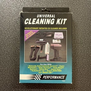 Kit de limpieza de videojuegos universal de rendimiento Sega/Nintendo/Atari/CD's - Imagen 1 de 10