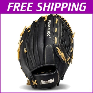ProFlex 13-Inch Leather Baseball & Softball Glove - Left/Right Handed Options - Imagen 1 de 10