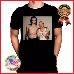 Marilyn Manson Black New T-shirt All Size For Fans PA468 - Picture 1 of 4