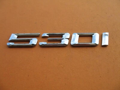 04 05 06 07 08 09 10 BMW 530I 530 I EMBLEMA MALETERO TRASERO LOGOTIPO INSIGNIA SIGNO USADO 24678 Foto 1 de 3