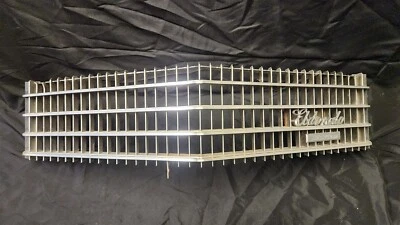 70 Cadillac Eldorado Front Radiator Support Grille w Script Emblem & Nameplate - Image 1 of 4