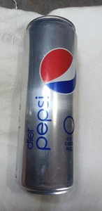 Diet Pepsi 12oz aluminum can 6" tall slim and tall Empty soda can - Picture 1 of 6