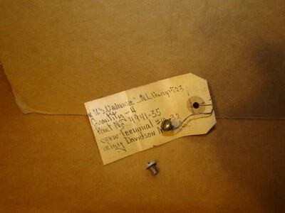 Harley Cycleray Headlight Terminal Screws (2) OEM NOS 4941-35 UL VL FL WL WLA - Image 1 of 2