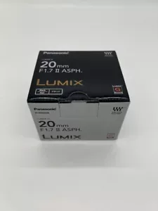 Panasonic LUMIX G 20mm F1.7 II ASPH. for Micro Four Thirds H-H020A from JP - Picture 1 of 5