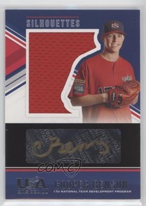 2018 USA Baseball Stars & Stripes Black Gold Jerseys /39 Cooper Benson #78 Auto