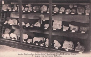 Alte AK SENLIS OISE Museum Geschichtsgesellschaft Archäologie ex-voto - Bild 1 von 1