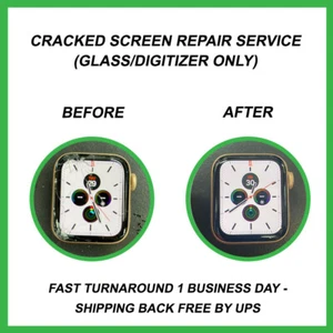 Apple Watch 7 - Cracked Glass Screen Repair Service - OEM GLASS - Picture 1 of 5