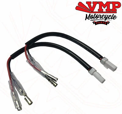 Ducati SuperSport Indicator Wire Adaptor Leads Cable Connector LED Adapter Pair - Imagem 1 de 4