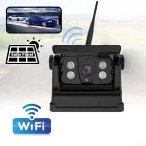 Solar magnetische WiFi drahtlose Rückfahrkamera Front-/Rückfahrkamera 9600mA Akku - Bild 1 von 15