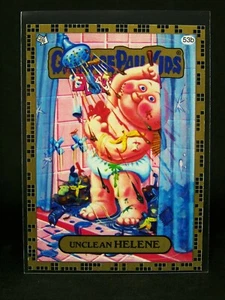 GPK 2011 Flashback Series 2 GOLD Border Parallel Card 53b Unclean HELENE FB2 FS2 - Picture 1 of 2