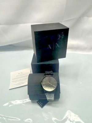 Reloj Armani Exchange Hombre Acero Inoxidable Negro - AX2701 *Nuevo Foto 1 de 4