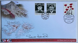 SARAH JONES (Colonel H) Signed 9.11.2006 Falkland Islands FDC Lest We Forget - Picture 1 of 10
