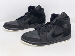 all black sparkle jordans