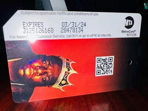 NEW! / Limited Edition : Biggie Smalls “The Notorious B.I.G.” MTA NY : Metro Car - Picture 1 of 1