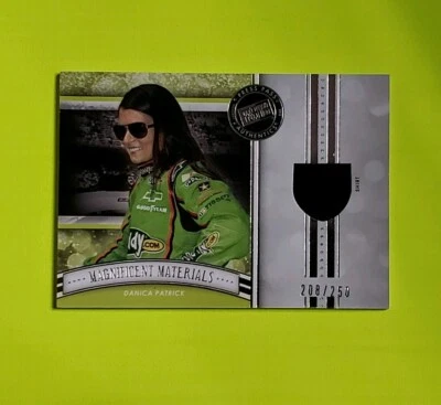 2012 Press Pass Fanfare Magnificent Materials #MMDP Danica Patrick SN 208/250 - Image 1 of 2