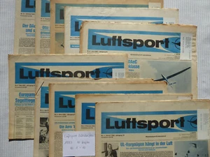 Luftsport Zeitschrift 1983 mit NRW Verbands-Nachr.Fliegen Segelfliegen Luftfahrt - Bild 1 von 7