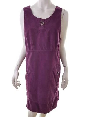 Uno  T. one size Morado Longitud hasta la rodilla Vestido A-line Algodón 100% Si - Imagen 1 de 4