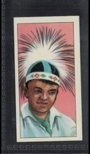 NORTH DAKOTA INDIAN - 60 + años Inglés Trade Card # 23 - Imagen 1 de 2