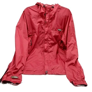 Stearns Dry Wear Mens Red Full Zip Jacket Coat Windbreaker Size XL Nylon  - Picture 1 of 15